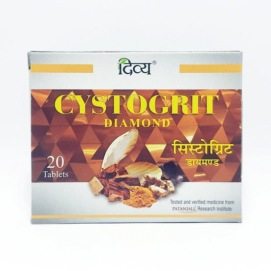 Divya Cystogrit Diamond Tablet 20 N (12 Gram)