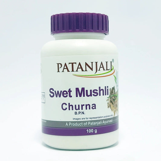 Patanjali Swet Mushli Churna (100 Gram)