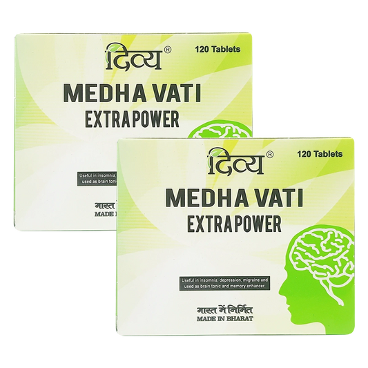 Combo Divya Medha Vati Extra Power 30X4 Tab (Pack Of 2)