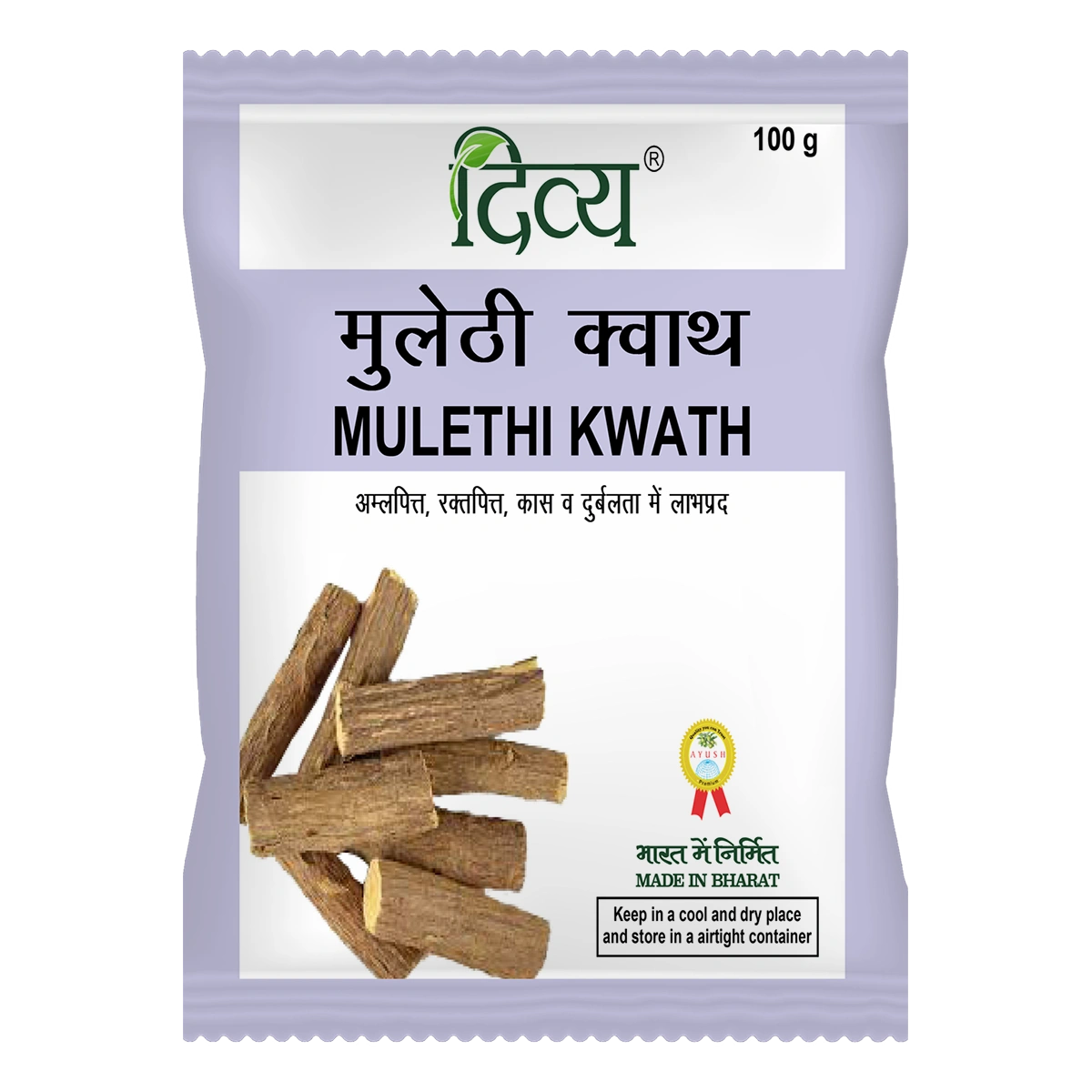 Divya Mulethi Kwath (100 Gram)