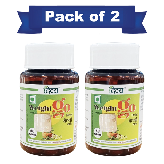 Combo Divya Weightgo Tablet 60 N (Pack of 2)