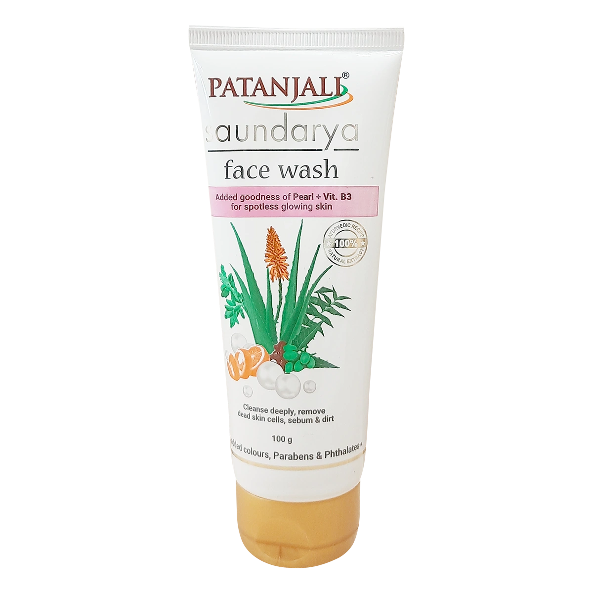Patanjali Saundarya Face Wash (60g) 100g
