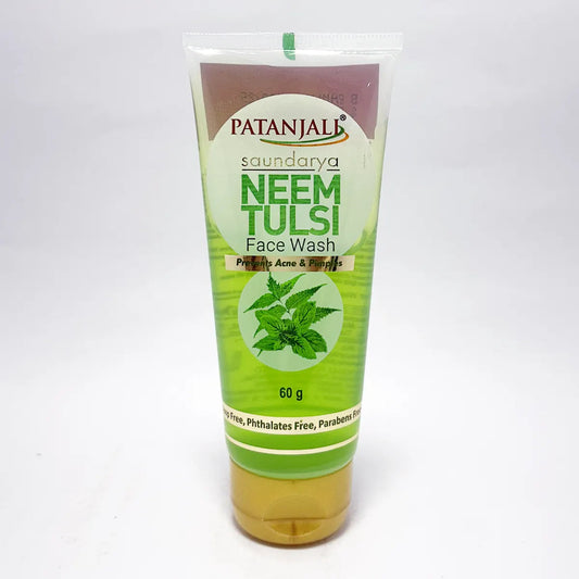 Patanjali Saundarya Neem Tulsi Face Wash (60 g)