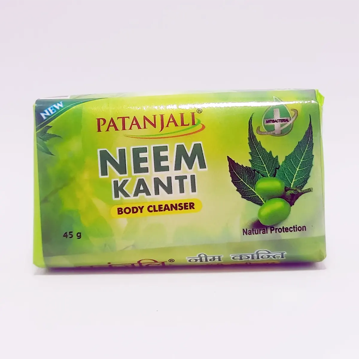 【Patanjali】 Neem Kanti Body Cleanser｜ニームカンティ ボディクレンザー（石けん）｜45g