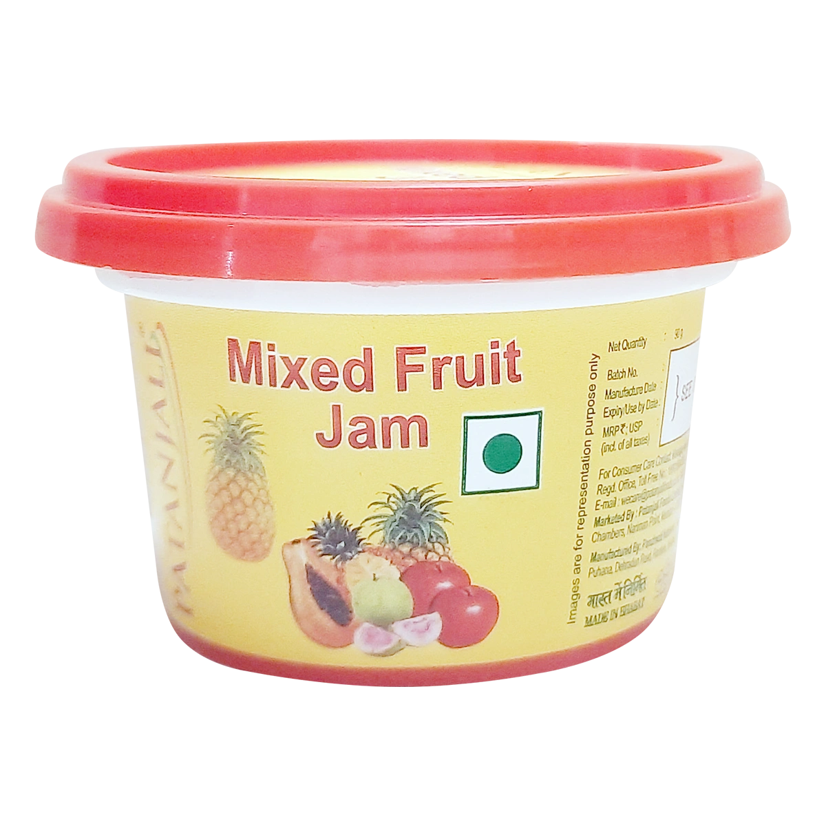 Patanjali Mixed Fruit Jam 90g
