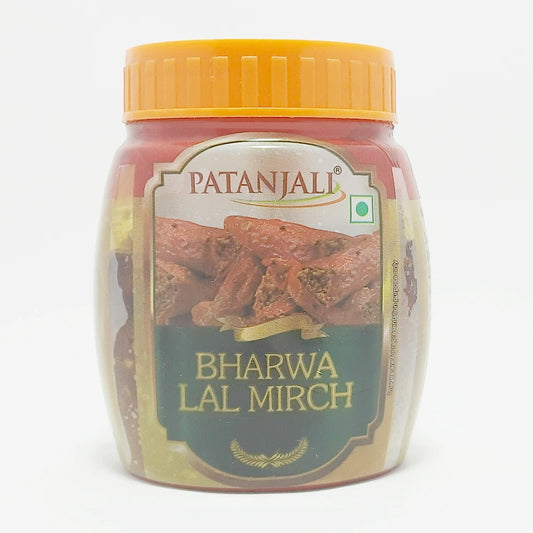 【Patanjali】 Patanjali Bharwa Lal Mirch Pickle 200g｜パタンジャリ バルワー赤唐辛子の漬物｜200g