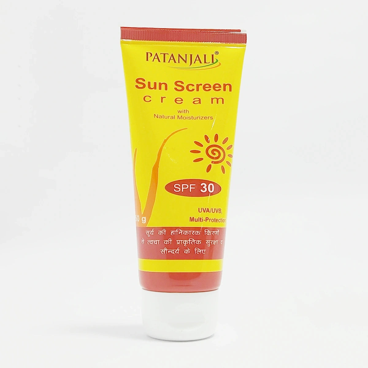 Patanjali Sun Screen Cream (50 g)