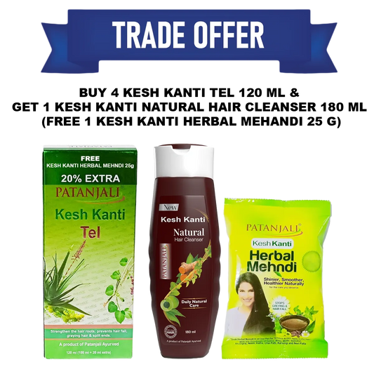 Keshkanti Tel + Mehandi + Shampoo