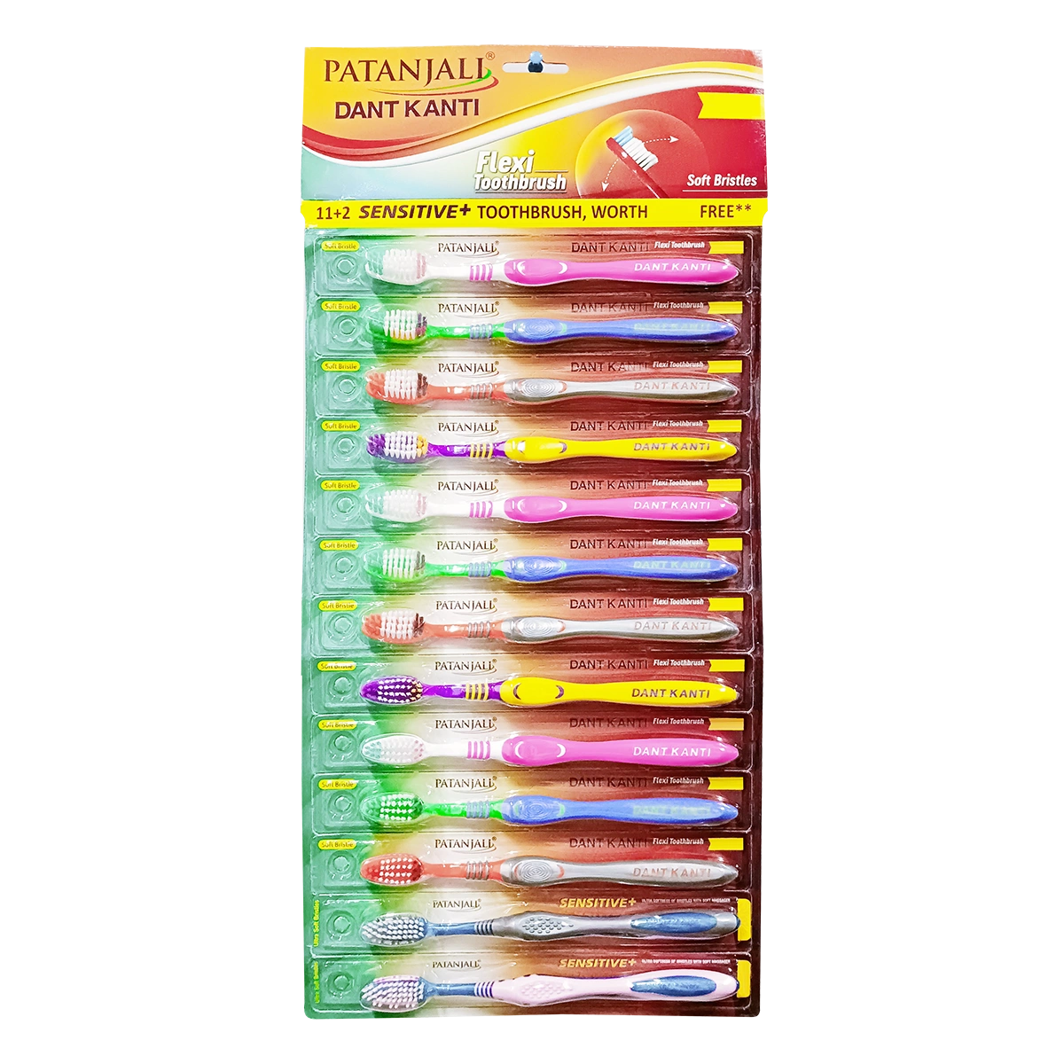 Dk -flexi Toothbrush Hanger (11+2)