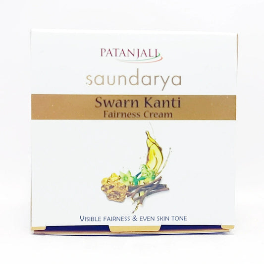 Patanjali Saundarya Swarn Kanti Fairness Cream (15 g) 50g