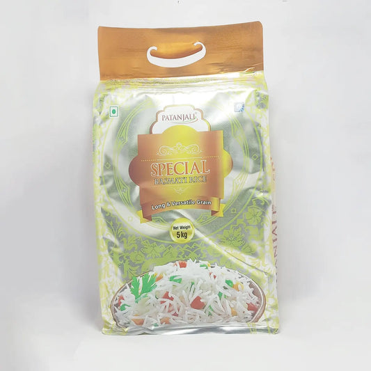 Patanjali Special Basmati Rice (1 kg) 5000g