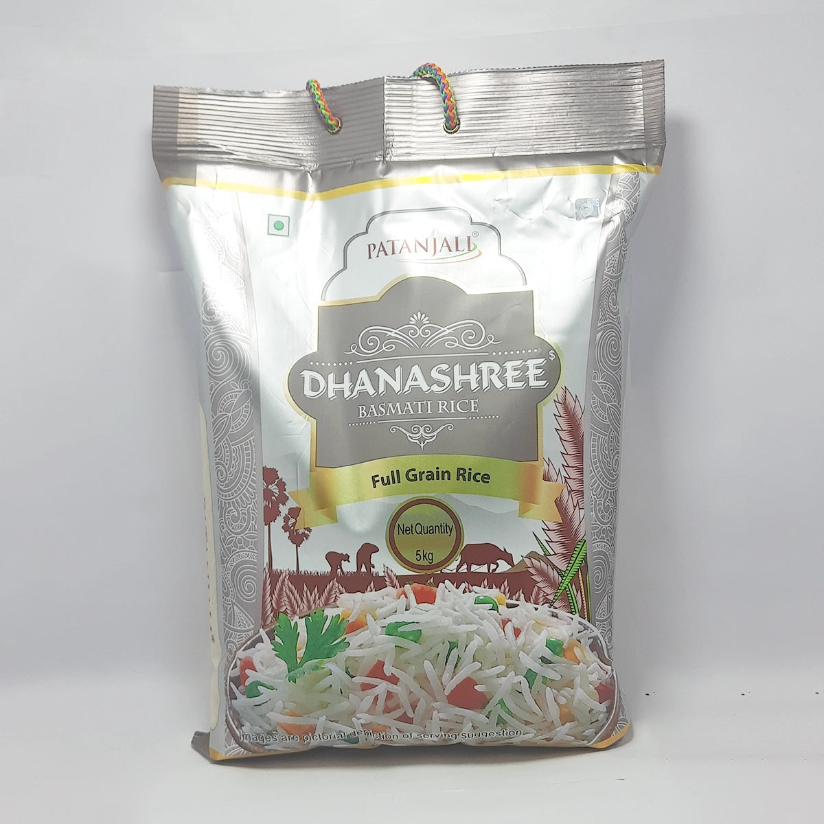 Patanjali Dhanshree Basmati Rice 5000g