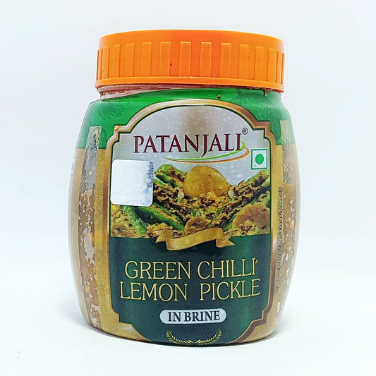 Green Chilli Lemon Pickle 200g