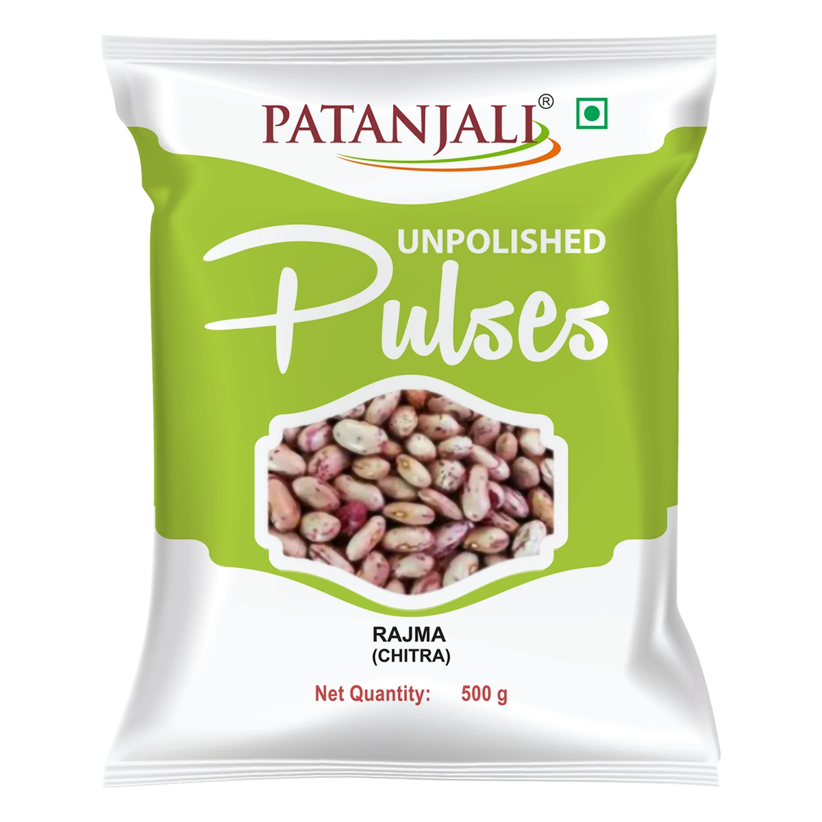 Patanjali Unpolished Rajma (Chitra) (1 kg) 500g