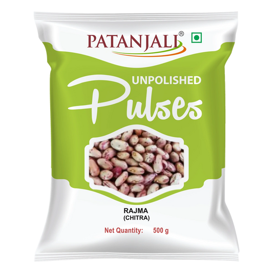 Patanjali Unpolished Rajma (Chitra) (1 kg) 500g
