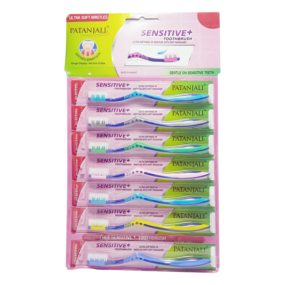 Patanjali Toothbrush Sensitive Plus (Hanger)