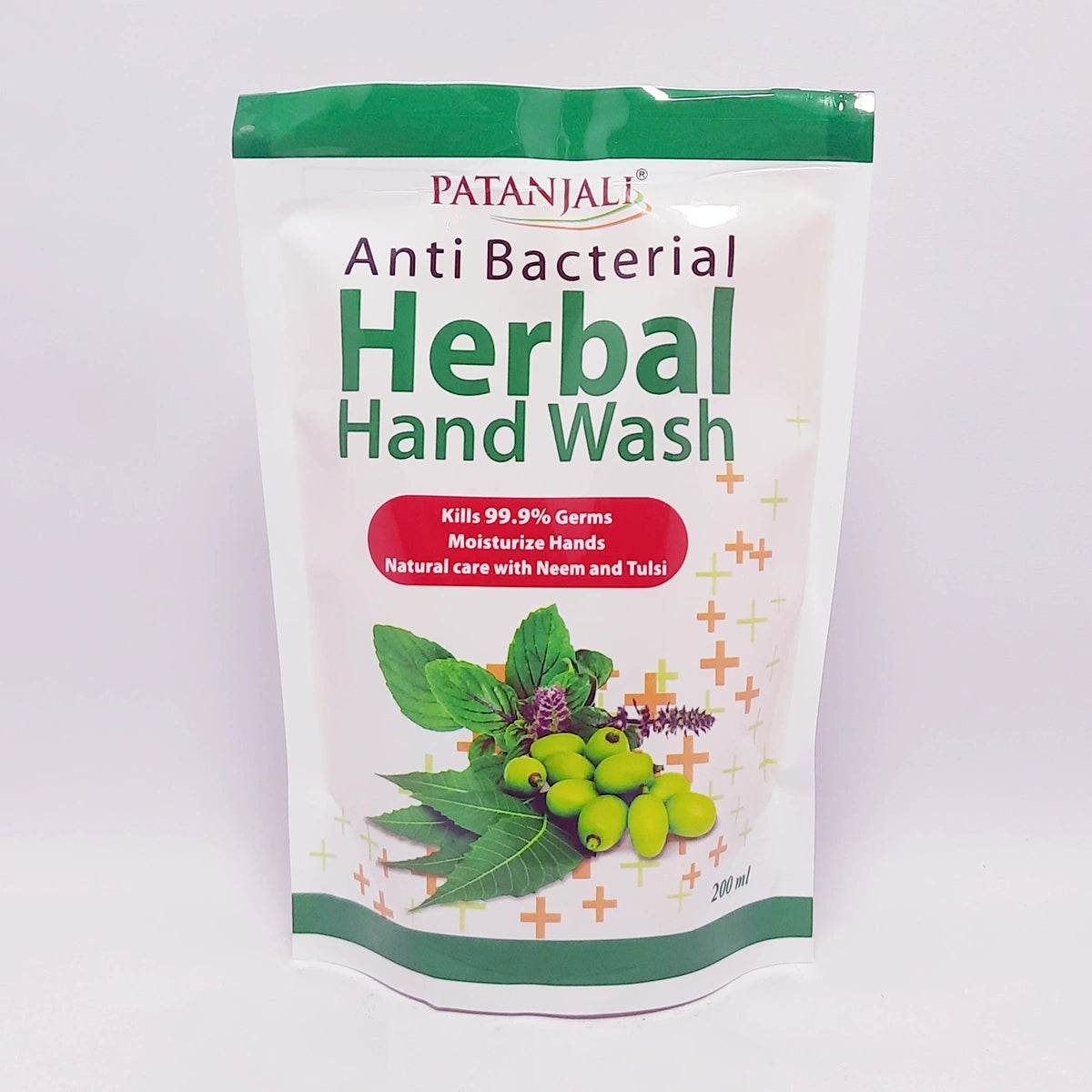 Patanjali Herbal Hand Wash (Anti Bacterial) - Refill (200 ml)