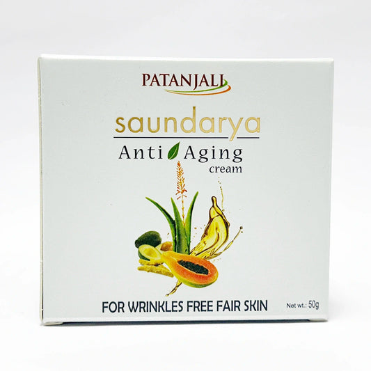 Patanjali Saundarya Anti Aging Cream (15 g) 50g