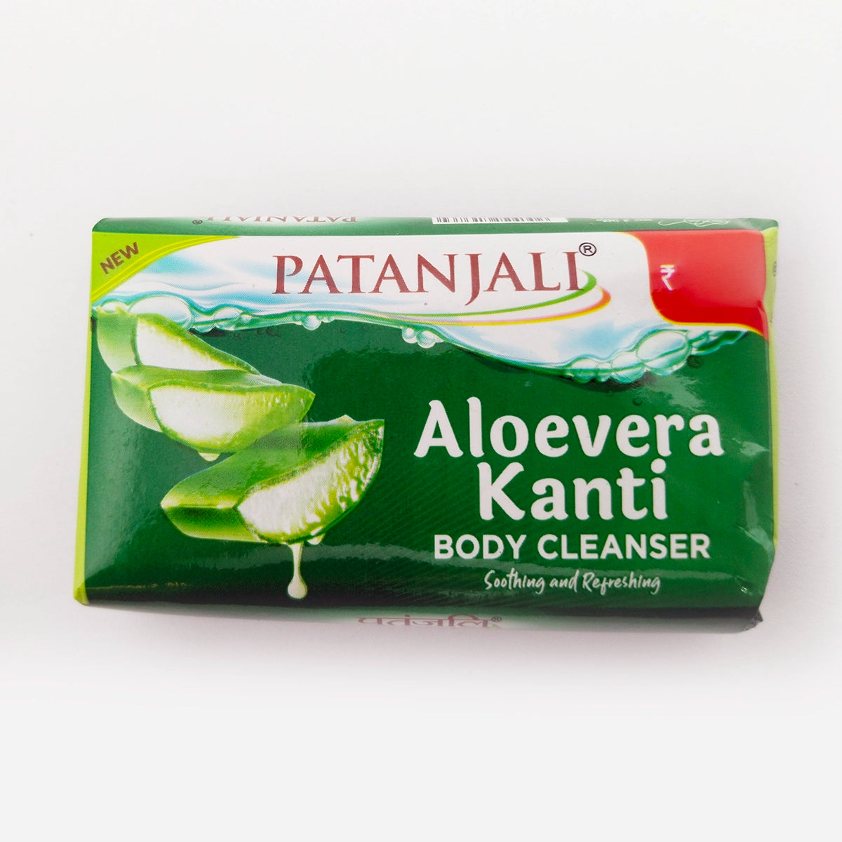 【Patanjali】 Aloevera Kanti Body Cleanser｜アロエベラ カンティ ボディクレンザー（石けん）｜47g