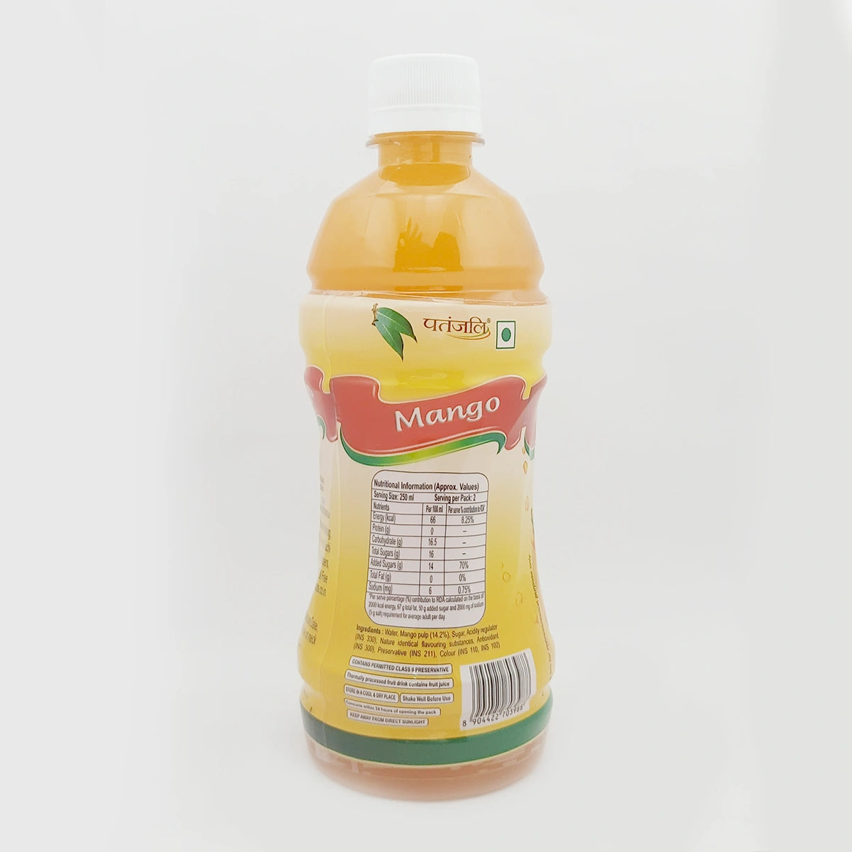 【Patanjali】 Mango Drink (500 ml)｜マンゴードリンク｜500ml