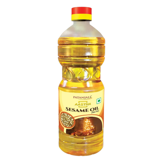 【Patanjali】 Aastha Sesame Oil (B)｜アースタ ごま油（B）｜500g