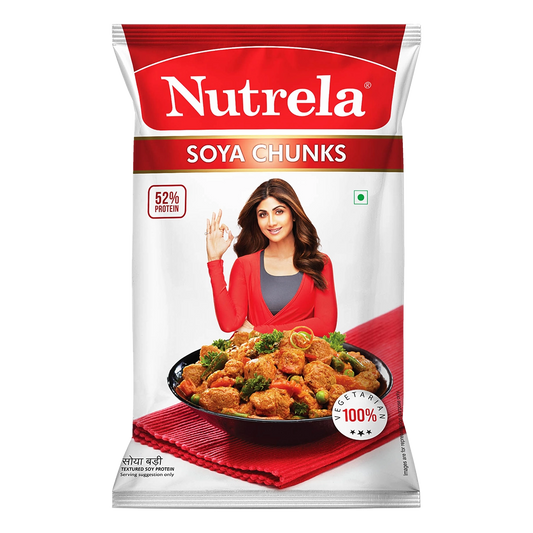 【Patanjali】 Nutrela Soya Chunks｜ニュートレラ ソヤ チャンク（大豆ミート）｜1kg
