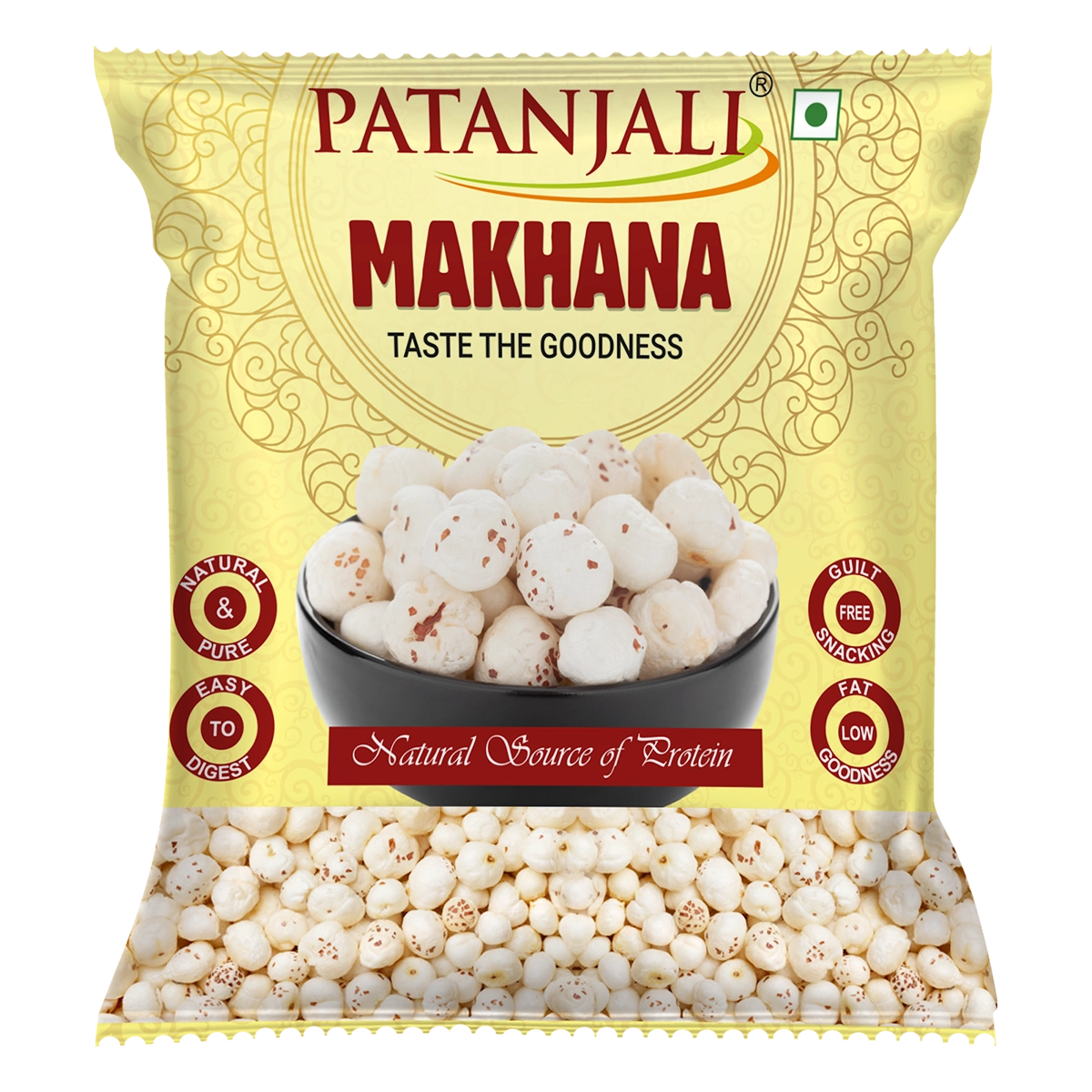 【Patanjali】 Makhana｜マカナ（フォックスナッツ）｜100g