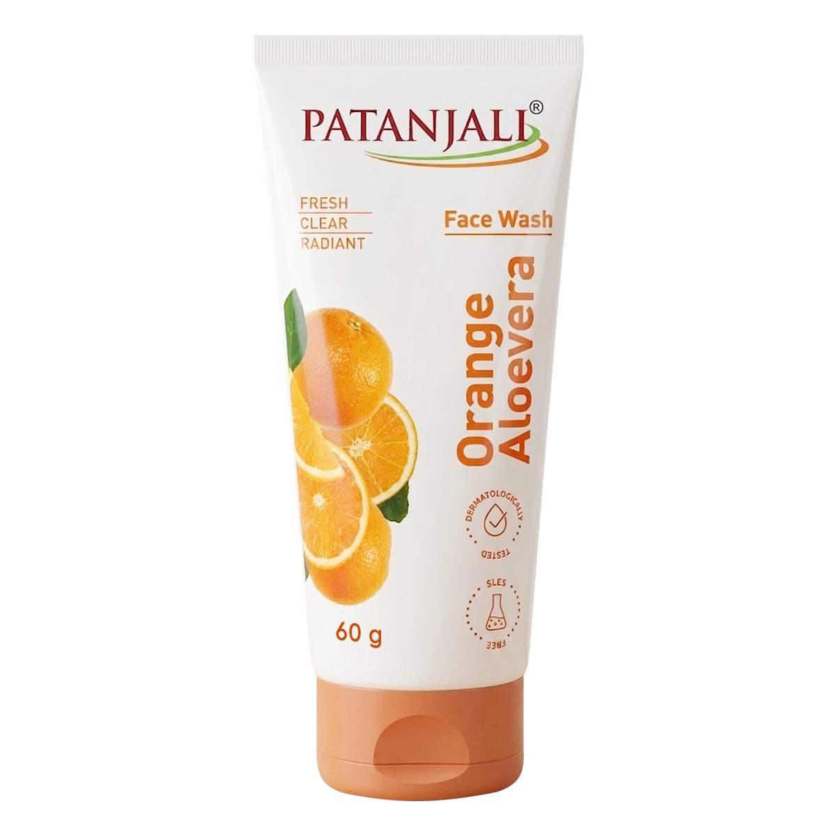 【Patanjali】 Orange Aloevera Face Wash｜オレンジ＆アロエベラ 洗顔料｜60g