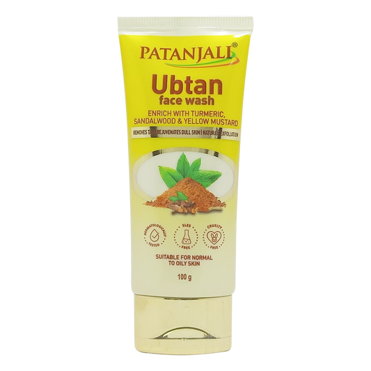 【Patanjali】 Ubtan Face Wash｜ウブタン フェイスウォッシュ｜100g