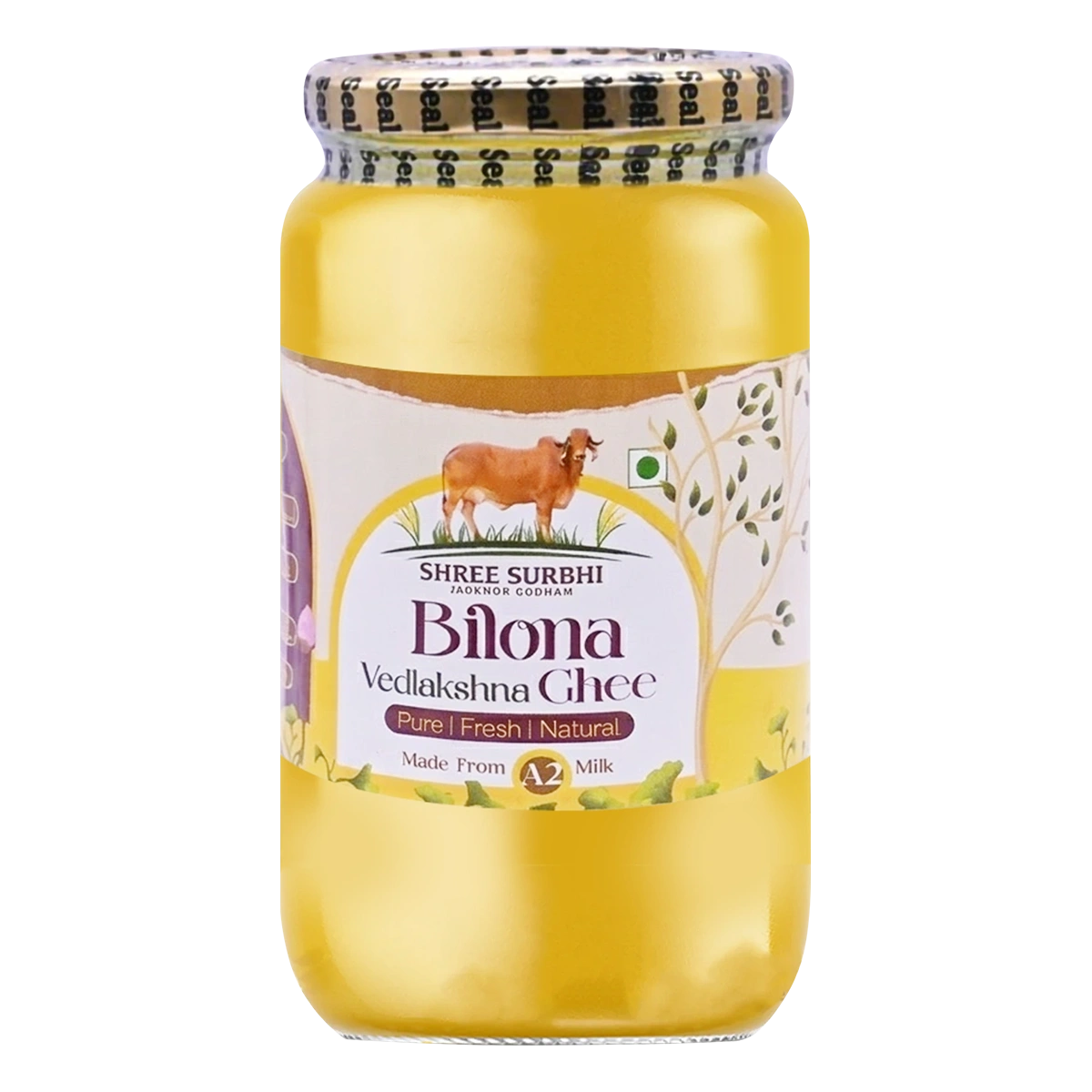 【Patanjali】 Bilona Vedlakshna A2 Cow Ghee｜ビローナ ヴェドラクシュナ A2 カウギー｜1L
