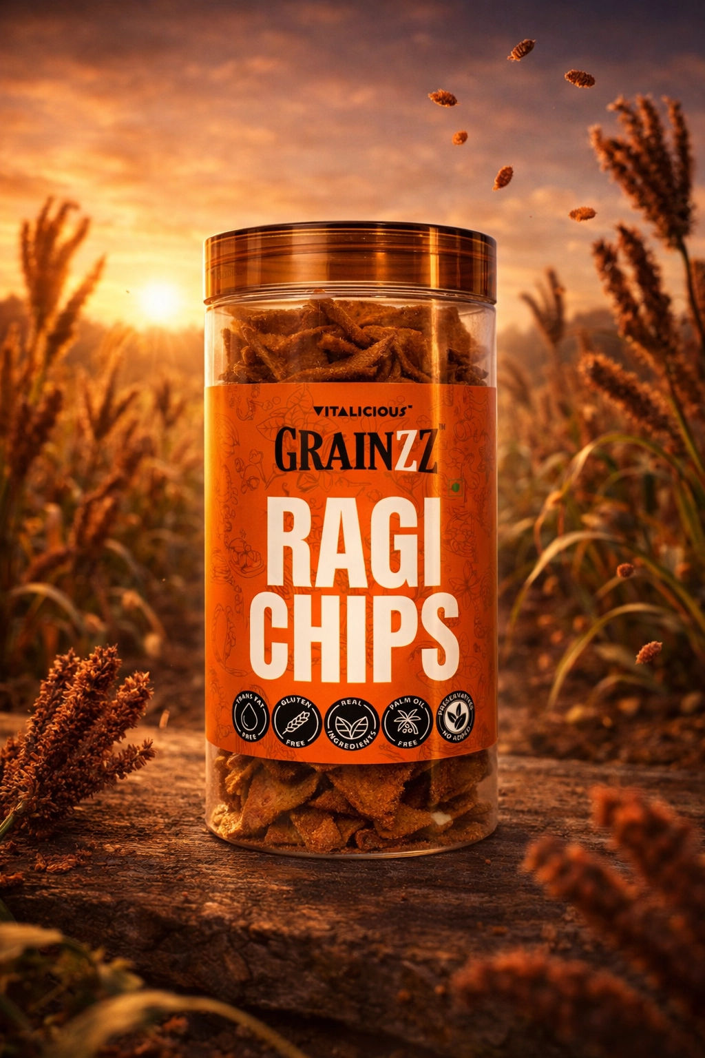 Ragi Chips Masala Masti 150g