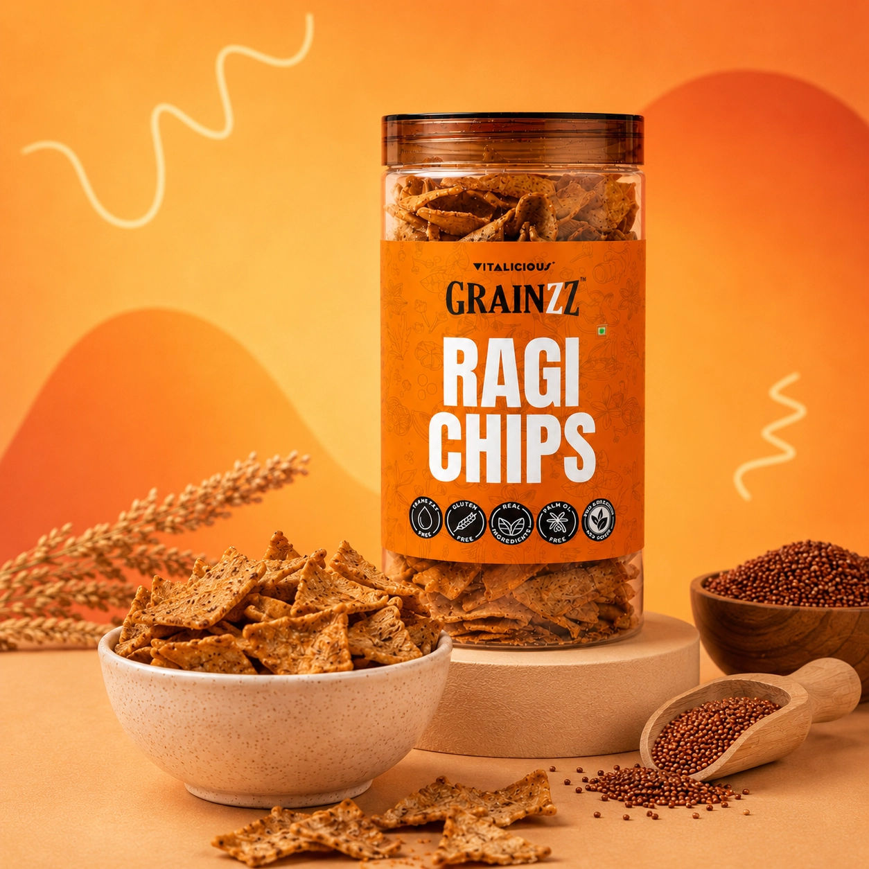 Ragi Chips Masala Masti 150g