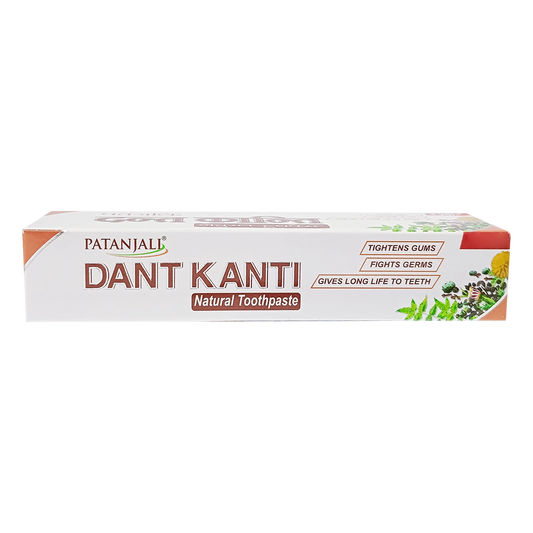 【Patanjali】 Dant Kanti Natural Toothpaste｜ダント・カンティ ナチュラル歯磨き粉｜43g