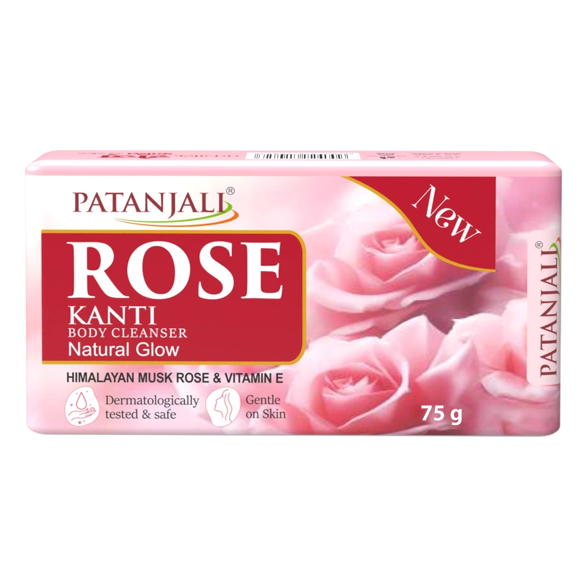【Patanjali】 Rose Kanti Body Cleanser｜ローズカンティ ボディクレンザー（石けん）｜75g