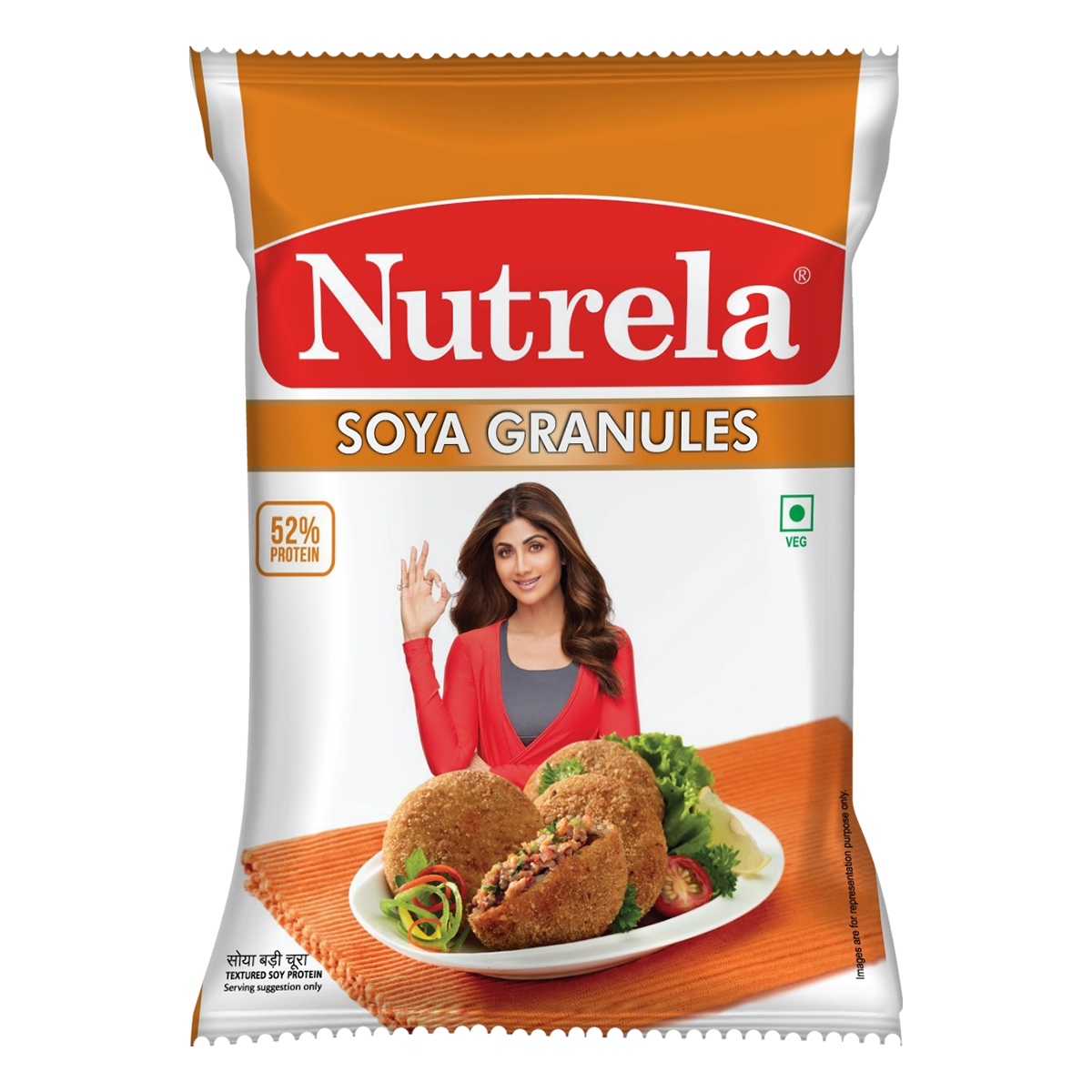 【Patanjali】 Nutrela Soya Bari Chura (Granules)｜ニュートレラ ソヤ バリ チュラ（大豆ミート 粒状）｜1kg