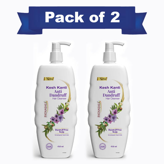 【Patanjali】 Kesh Kanti Scalp Care Hair Cleanser 450 ml (Pack of 2)｜ケシュカンティ スカルプケア ヘアクレンザー 2本セット｜450ml×2