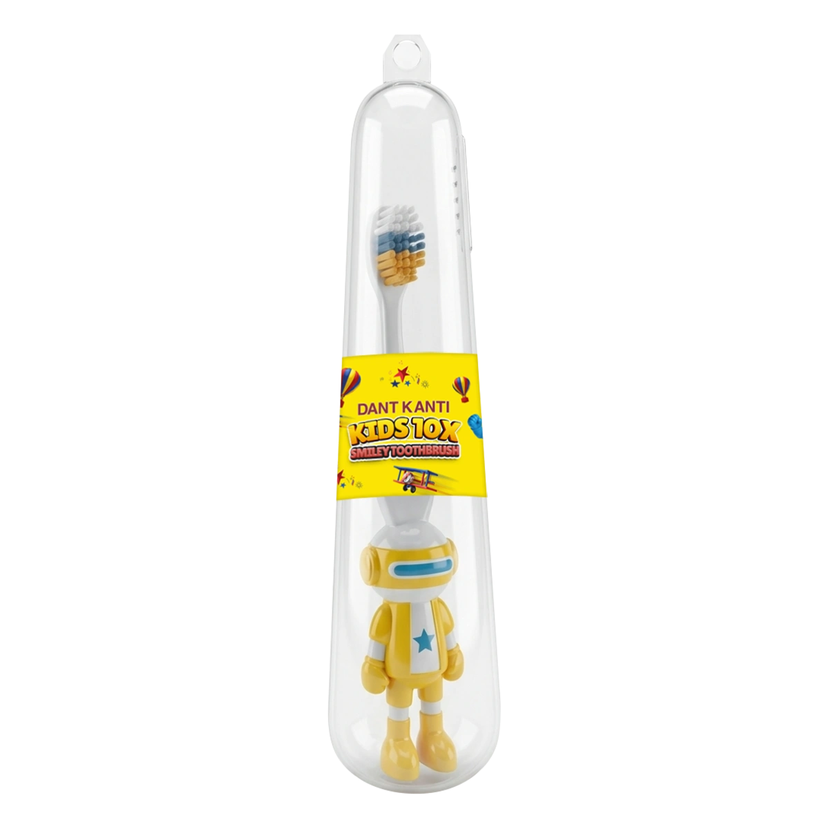 【Patanjali】 Dant Kanti Kids 10x Smiley Toothbrush｜ダントカンティ キッズ 10x スマイリー 歯ブラシ