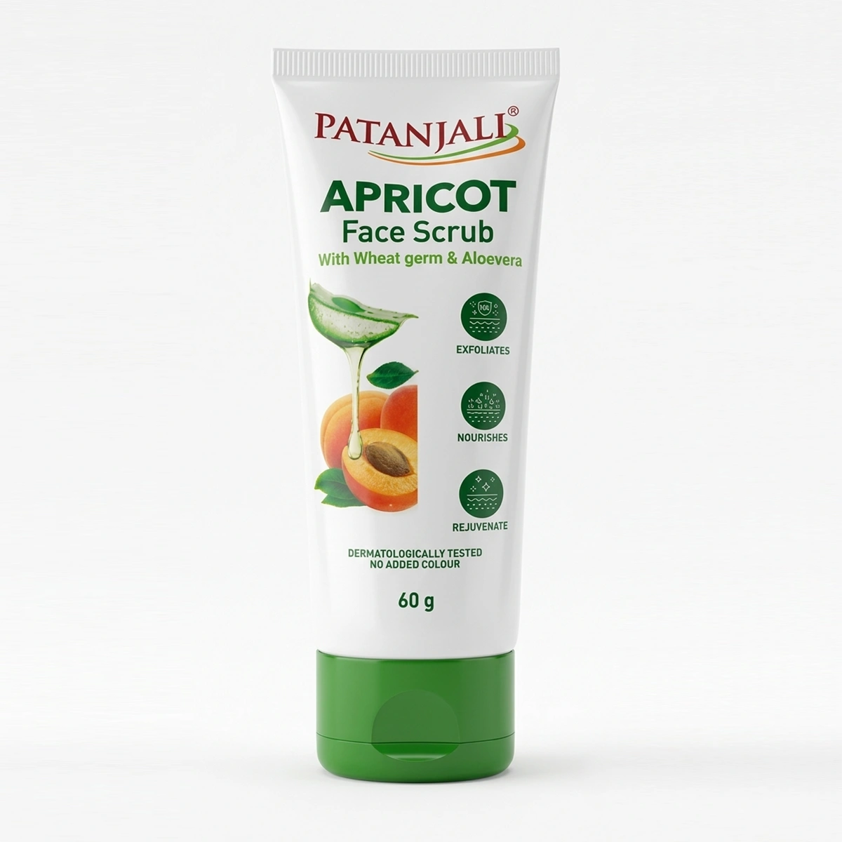 【Patanjali】 Apricot Face Scrub｜アプリコット フェイススクラブ｜60g
