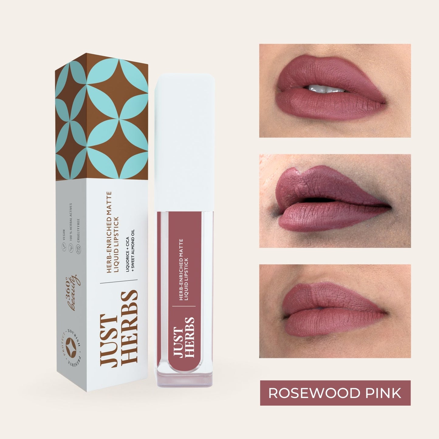 Herb-enriched Matte Liquid Lipstick