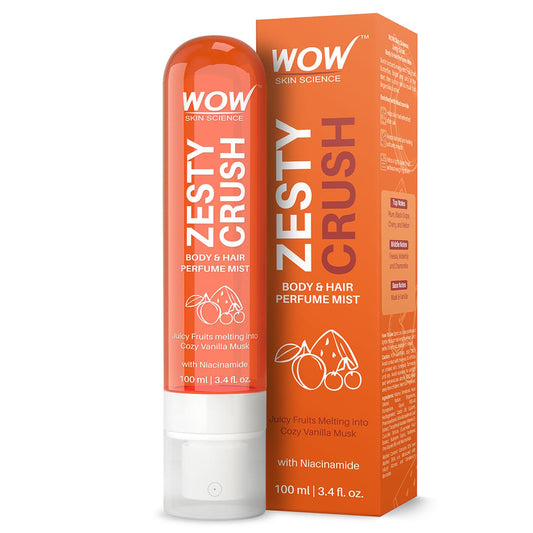 Zesty Crush Perfume Mist Invigorating Citrus & Vanilla Scent 100ml