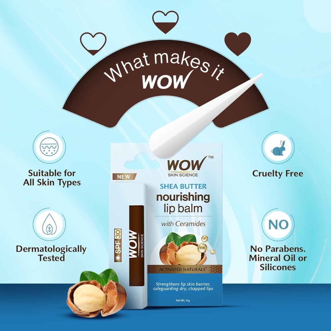 Shea Butter Nourishing Lip Balm Ceramides Spf 30