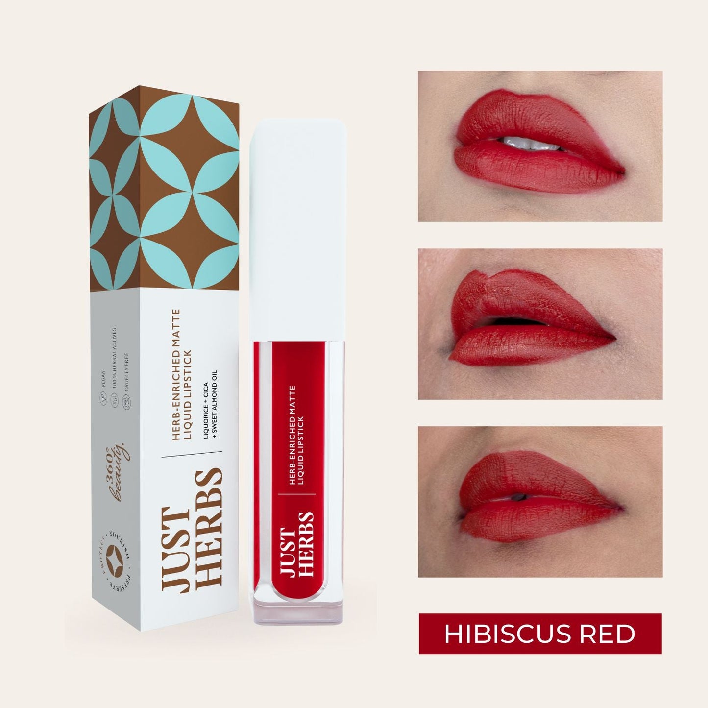 Herb-enriched Matte Liquid Lipstick