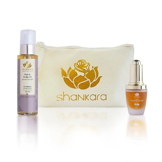 【Shankara India】 Night Ritual for Skin & Hair Kit by Shankara｜ナイトリチュアル スキン＆ヘアキット（シャンカラ）｜200g