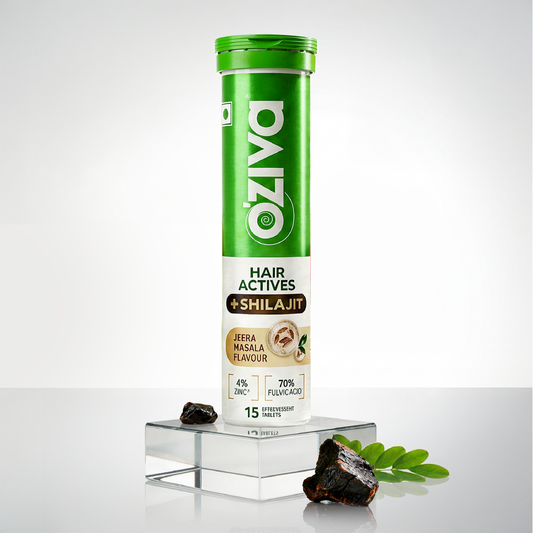Hair Actives + Shilajit for Men Results Pack