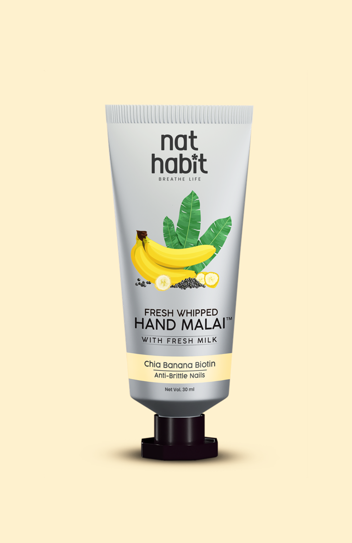 Chia Banana Biotin Hand Malai 30ml