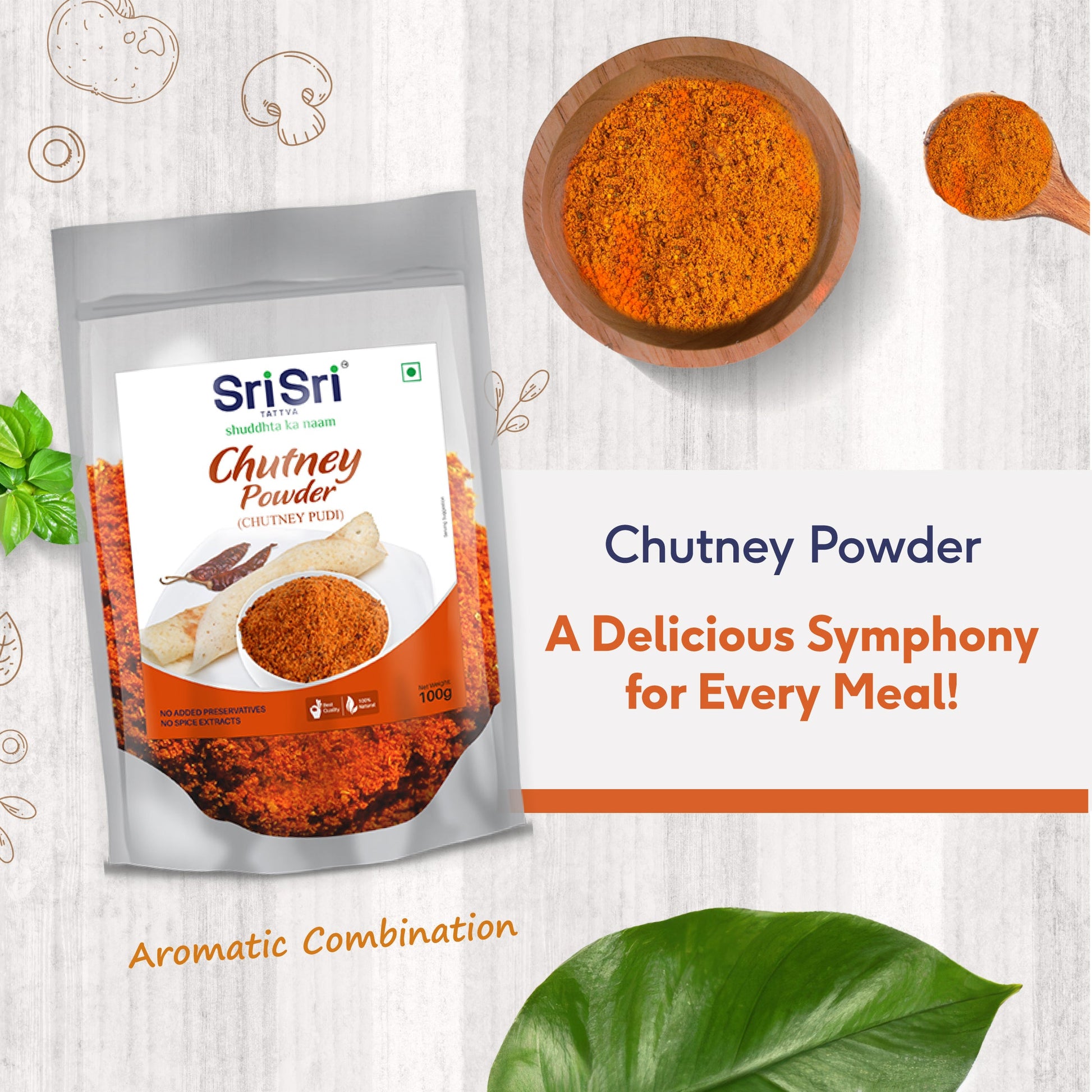 Chutney Powder, 100 g 100g