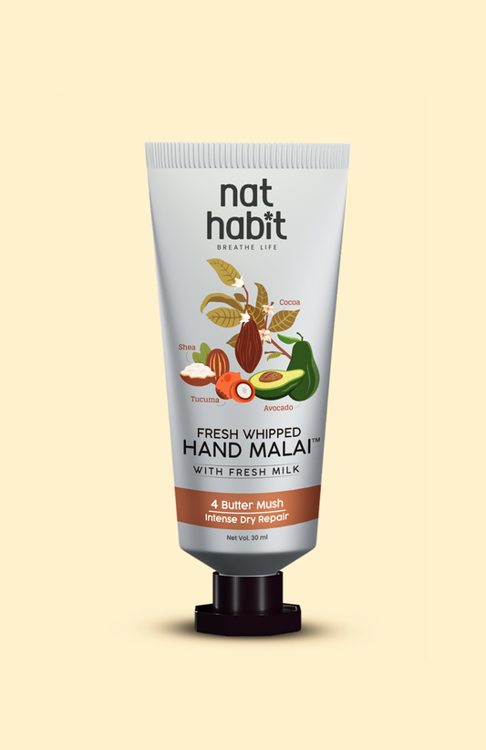 4 Butter Mush Hand Malai 30ml × 2