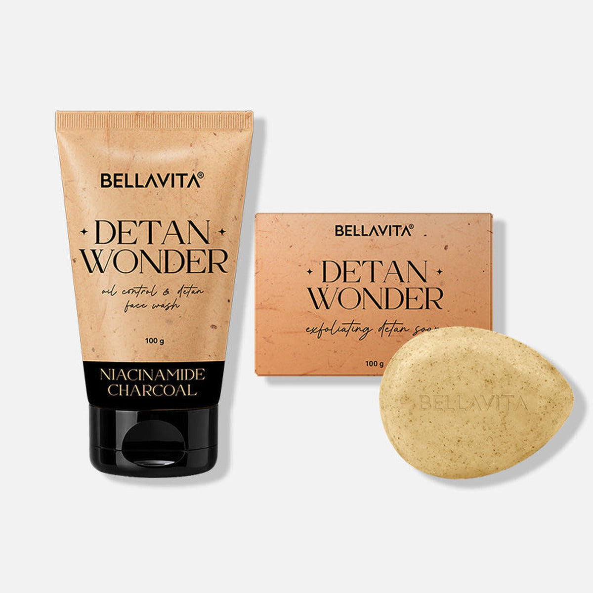 【Bella Vita Organic】 Oil Control Facewash (Pack Of 3)｜オイルコントロール 洗顔料 3本セット｜100g×3