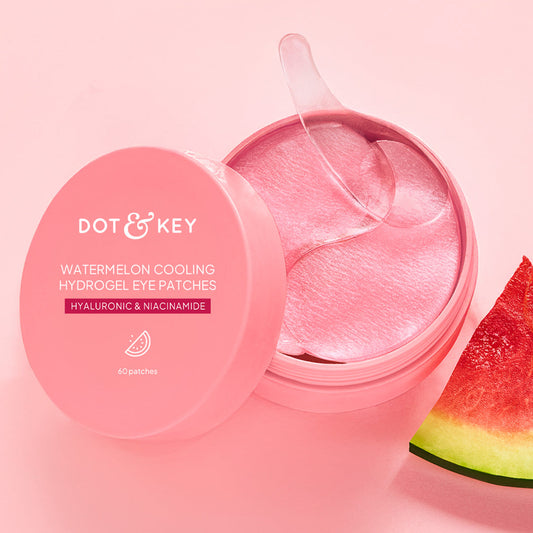 【Dot & Key】 Watermelon Hydrogel Under-eye Patches｜ウォーターメロン ハイドロジェル アンダーアイパッチ