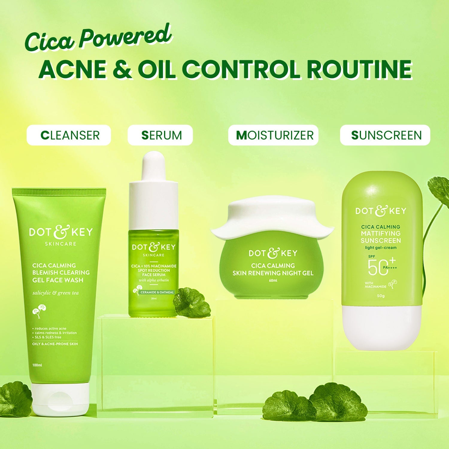 Super Cica & Salicylic Anti Acne Routine 240ml